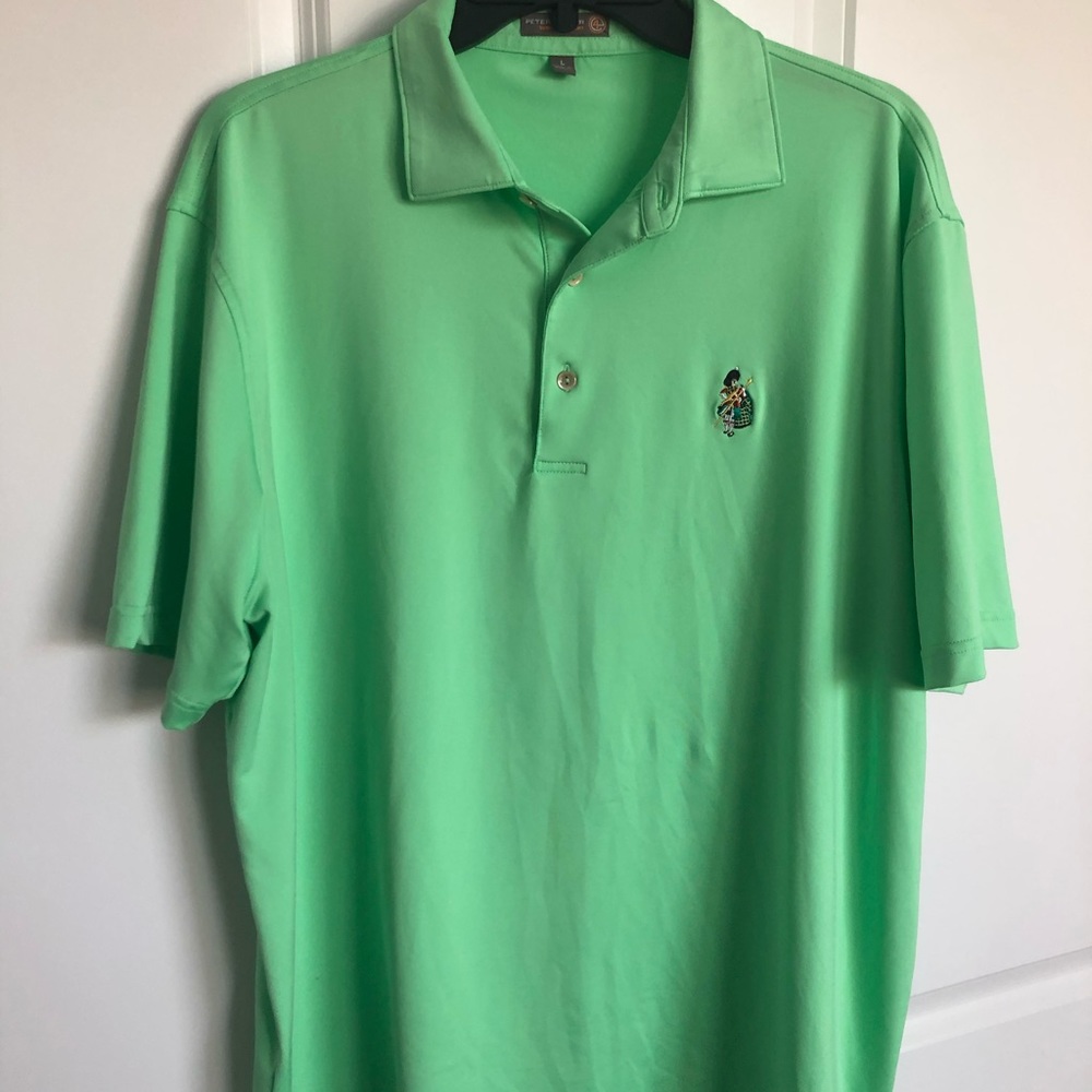 Peter Millar E4 Summer Comfort Polo Green